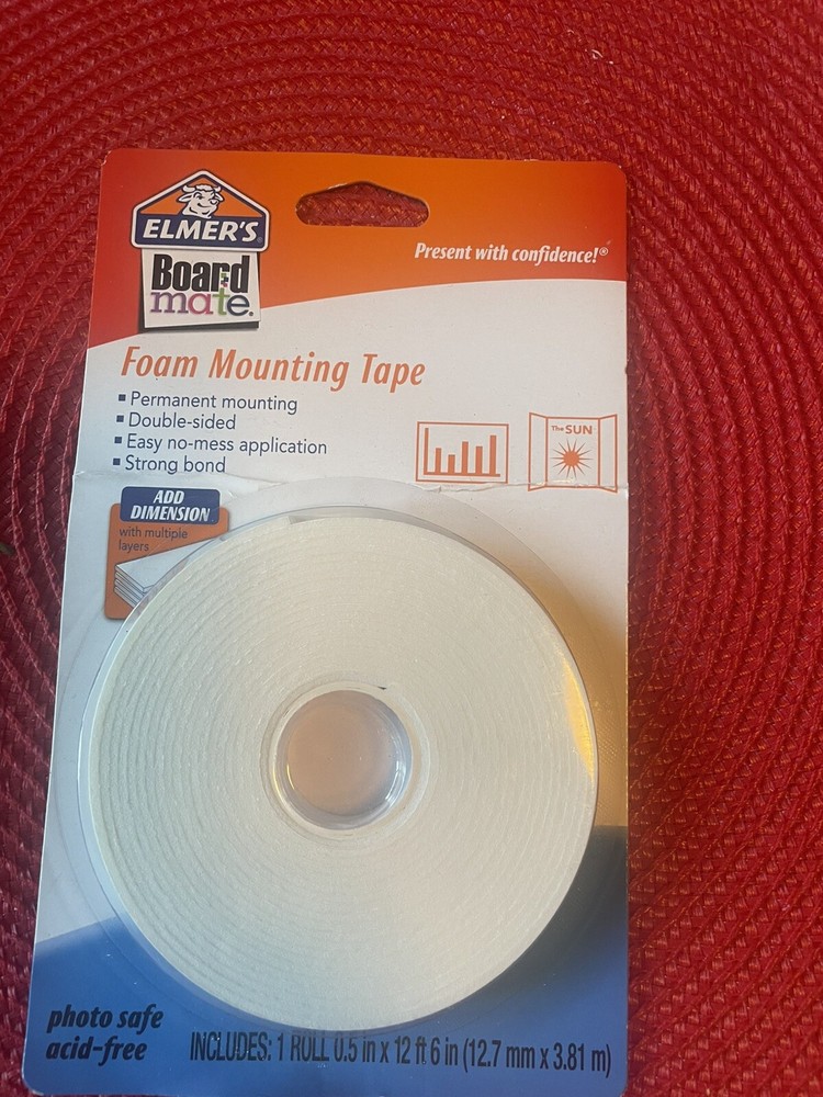 elmer’s board mate foaming minting tape