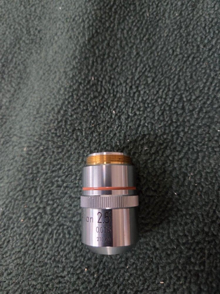 Nikon M Plan 2.5x 0.075 210/0 Microscope Objective