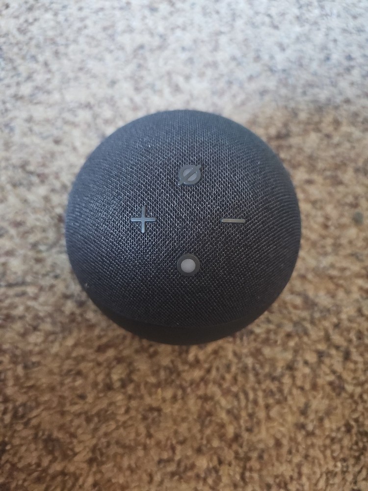 Amazon Echo Dot 5th Gen. Smart Speaker - Charcoal - No Power Cord