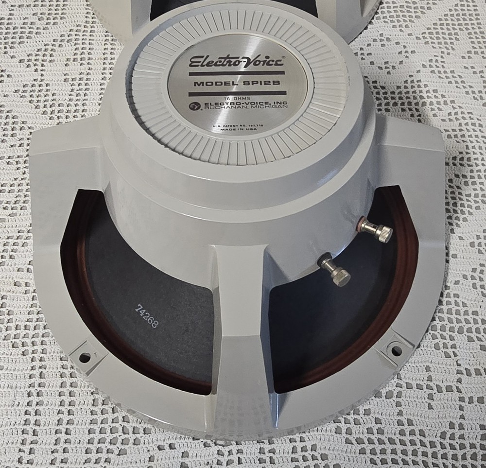 Pair Electro-Voice Model SP12B Speakers