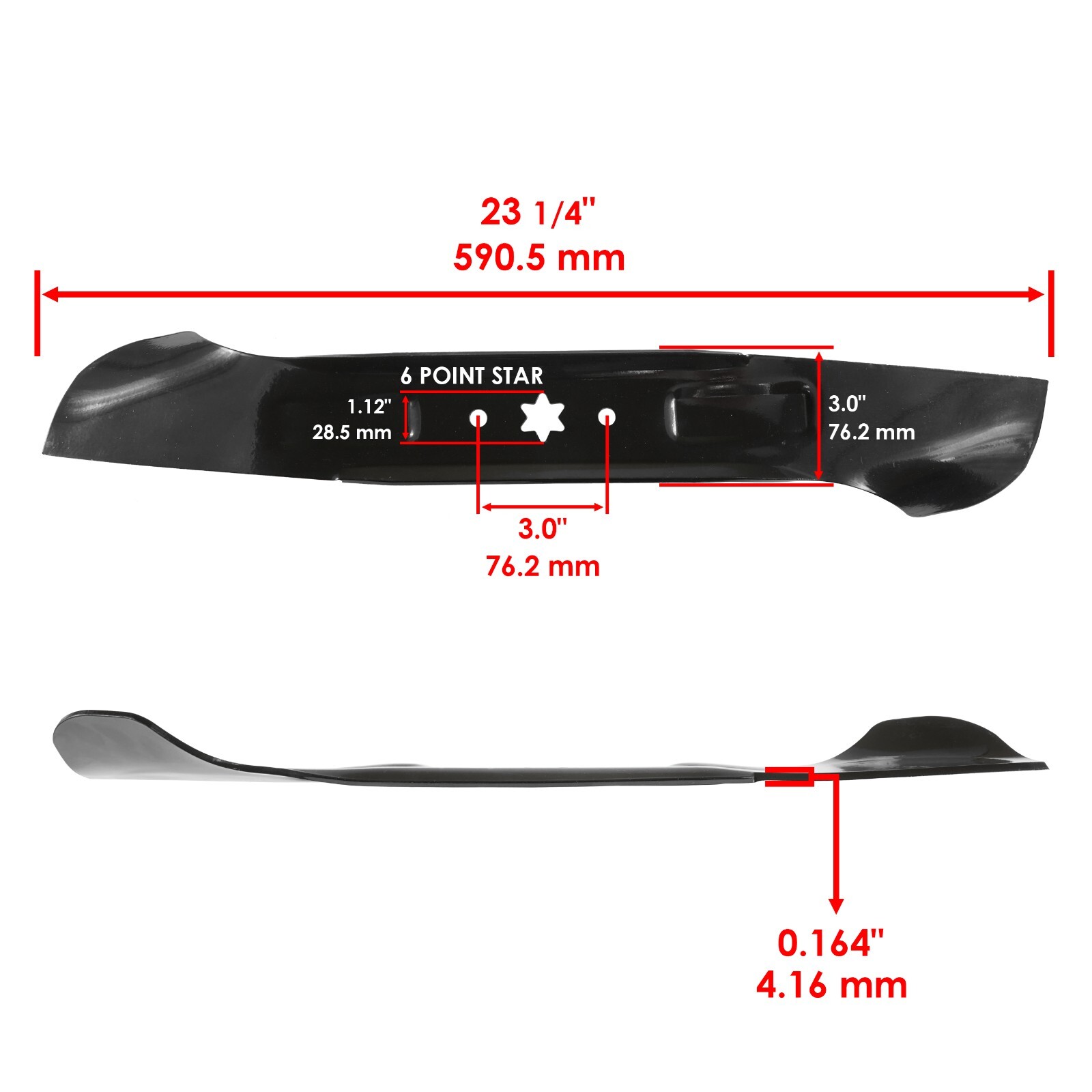 2 Deck Blade fits MTD 942-04244A 94204290 74204290 742-04290 742-04290A 94204244