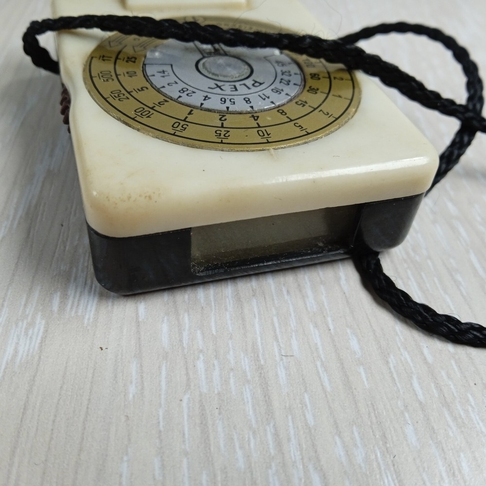 PLEX Camera Light Exposure Meter Working Vintage #0170