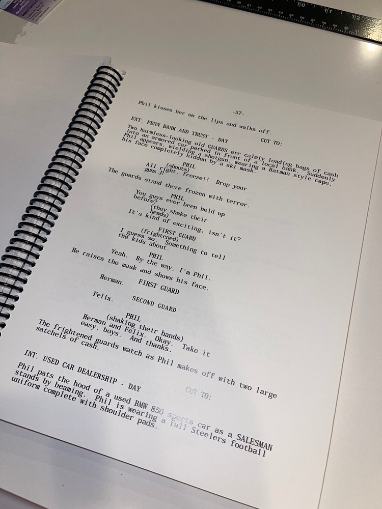 ORIGINAL SIGNATURE AUTOGRAPH Andie MacDowell COMPLETE SCRIPT GROUNDHOG DAY W/COA