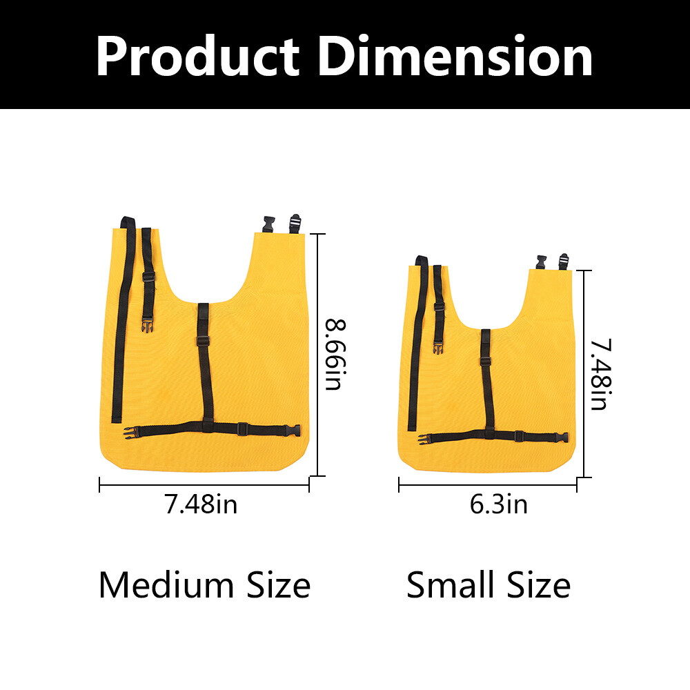 For Goats/Sheep Yellow Small Anti Mating Anti Breeding Full Coverage Apron