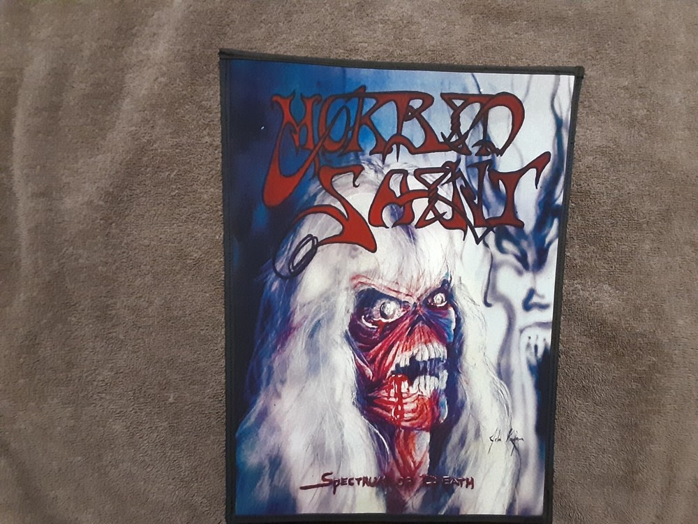 MORBID SAINT,SEW ON SUBLIMATED LARGE BACK PATCH