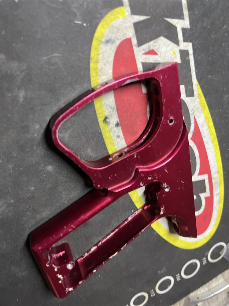 SMART PARTS NERVE & SHOCKER SFT TRIGGER FRAME GLOSS RED PAINTBALL GOG SP