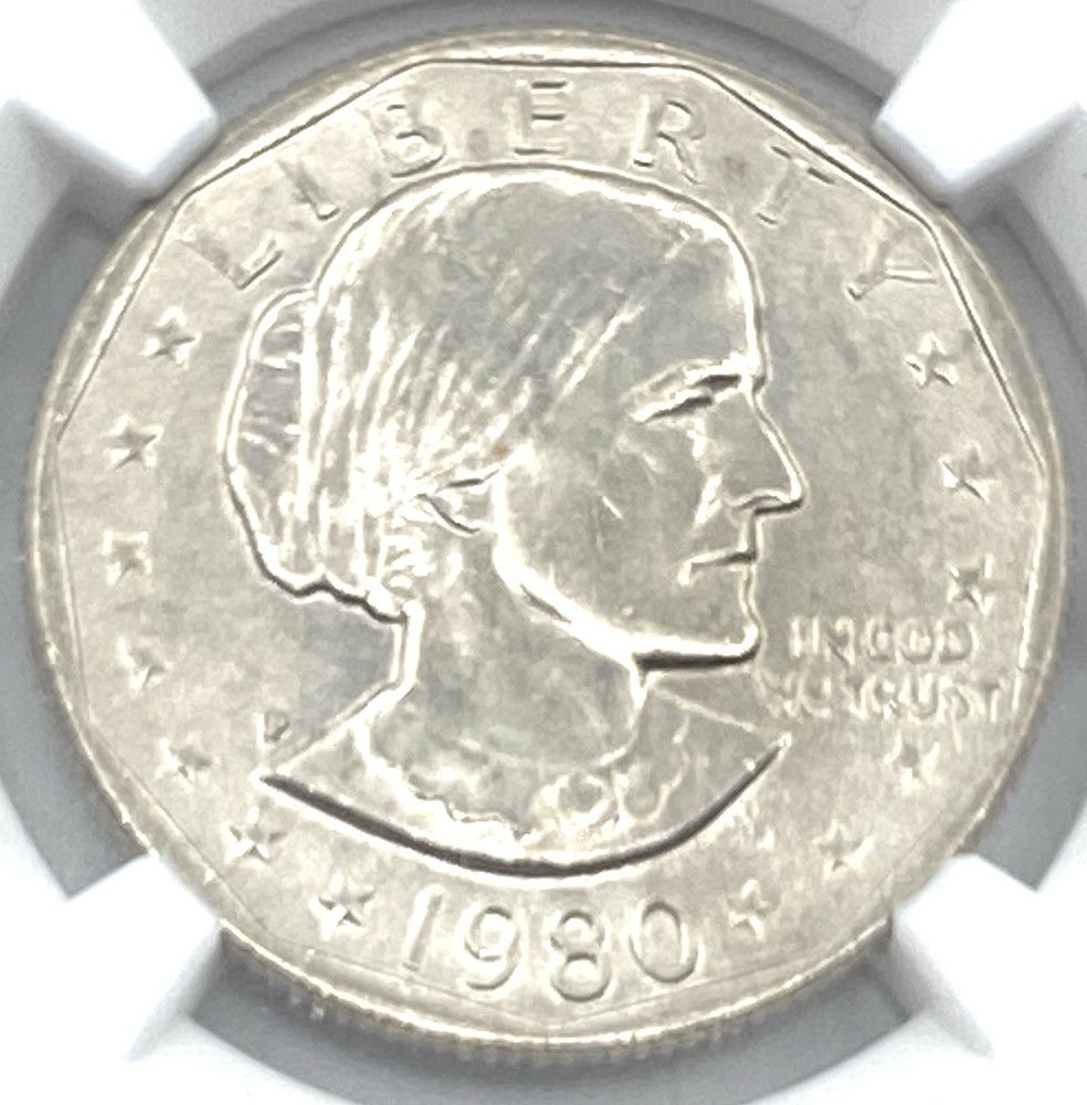 1980-P Susan B Anthony One Dollar NGC MS 66