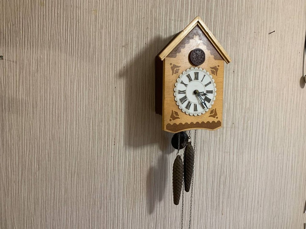 Soviet Vintage Cuckoo clock, USSR clock, Soviet working clock, Working cuckoo