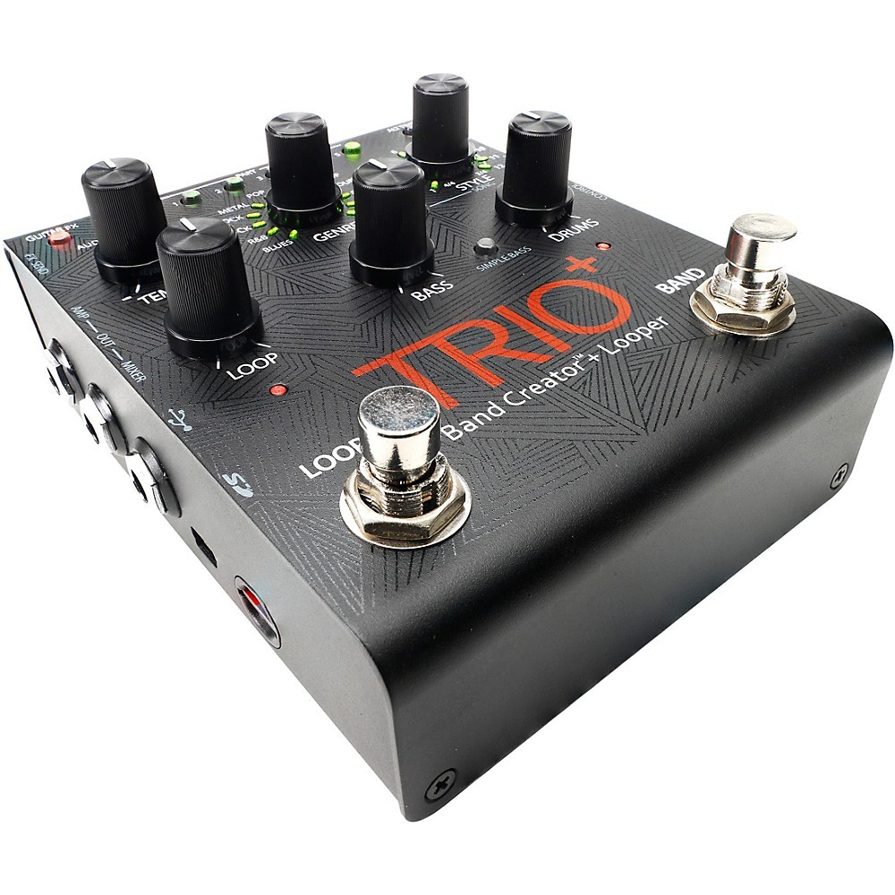 DigiTech Trio+ Band Creator Plus Looper Guitar Effects Pedal
