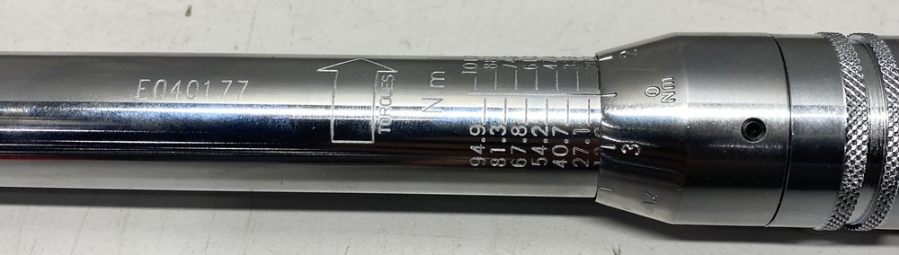 *PREOWNED* MAC TOOLS 3/8" Drive Micro-Adjustable Torque Wrench TWXF75