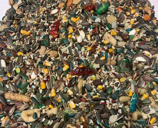 ABBA 1500 PARROT FOOD- COCKATOO MACAW AFRICAN GREY