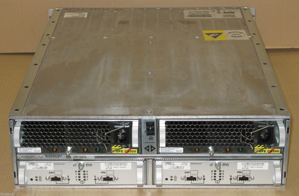 EMC KAE CX-2GDAE-FD Storage array + 15 x 73Gb, 2 x Controllers, 2 PSU