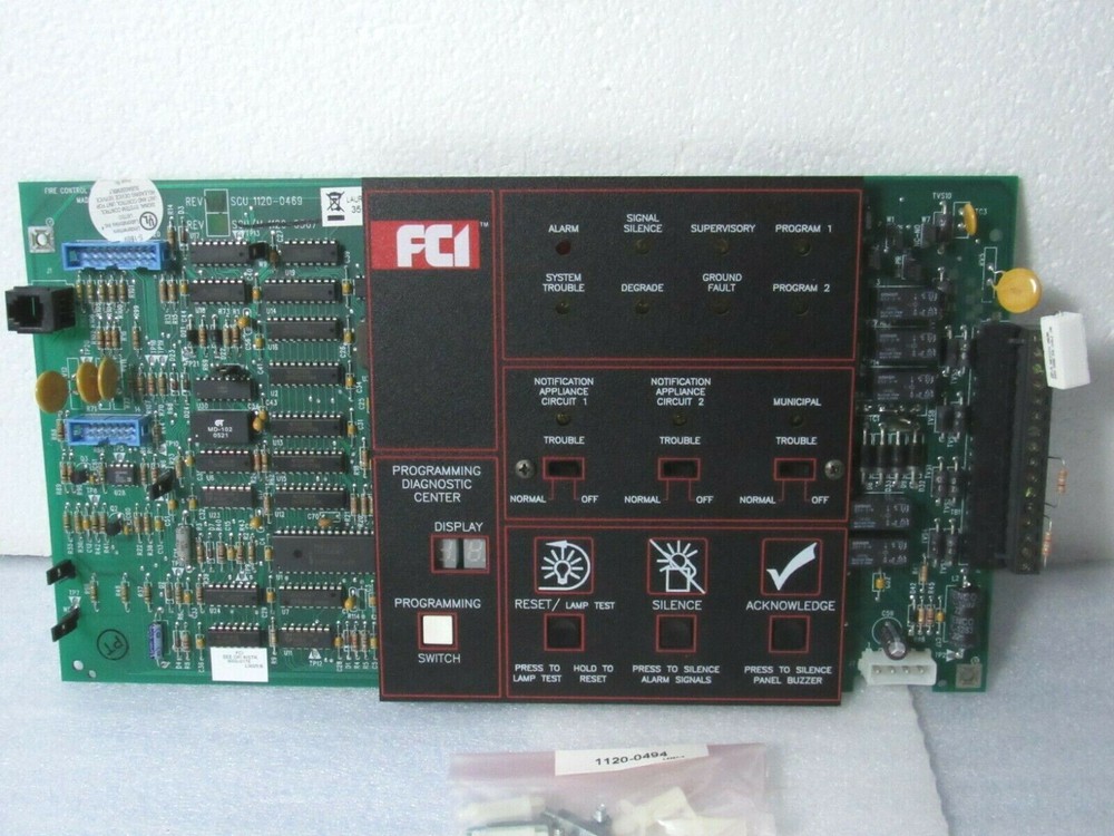 Fire Control Instruments 1120-0469 7200 Series System Control Unit [CJJH]
