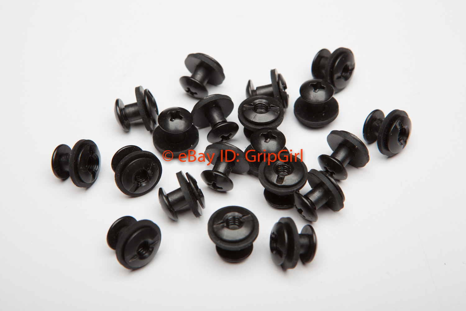 20x Pack Black Mounting Screws Assembly Hardware Kydex Holster Belt Knife Sheath