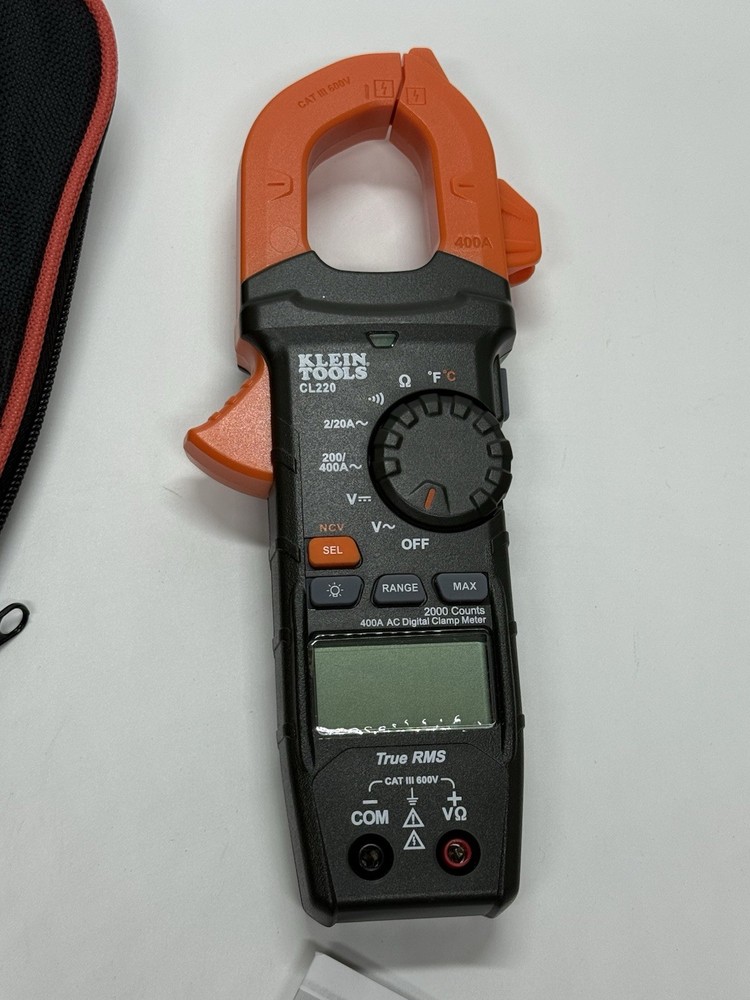Klein Tools CL800 AC/DC True RMS Auto-Ranging Digital Clamp Meter