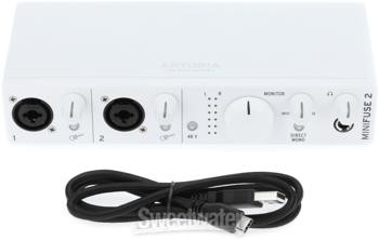 Arturia MiniFuse 2 USB-C Audio Interface - White