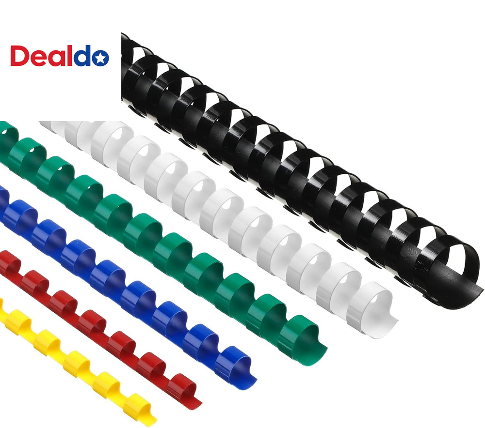 150 Pack Plastic Binding Combs Plastic Binder Comb Ring 19 Ring Binding Spines L