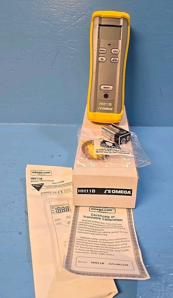 Omega HH11B Digital Thermometer