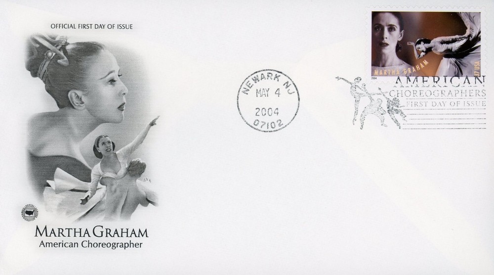 US 3840-3843 FDC Set American Choreographers PCS