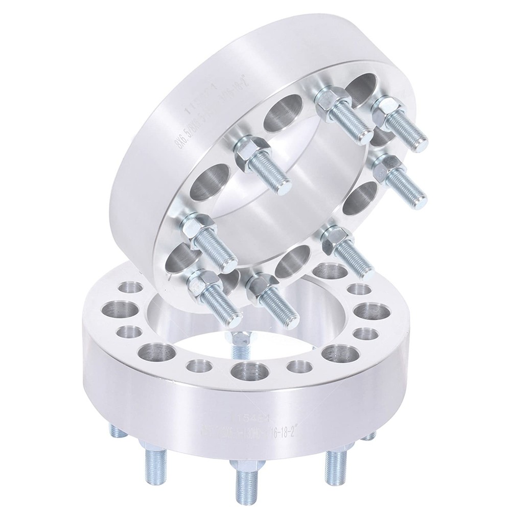 2 Inch Wheel Adapters Spacers 8x6.5 Bolt Pattern