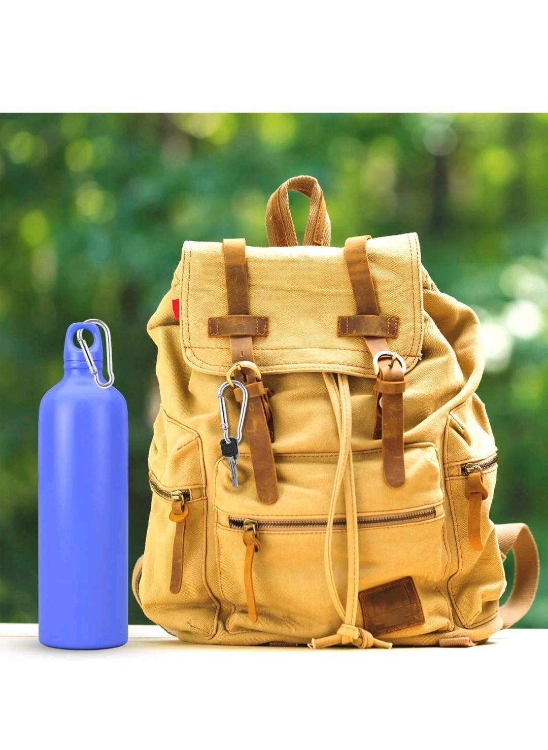 30 Pcs 2" Carabiner Bulk Spring Snap Hooks Bulk Aluminum Alloy Clip Multi Color.