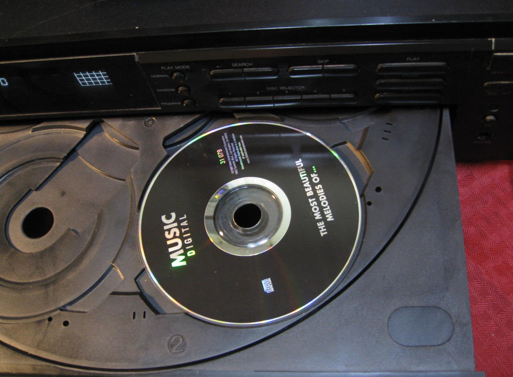 Carver SD/A350 Rack Mount CD Player Tested & Working w/ Remote Control