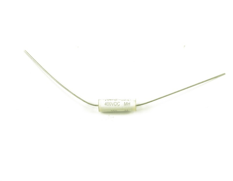 NEW - Mallory .047 mfd Mustard Capacitor