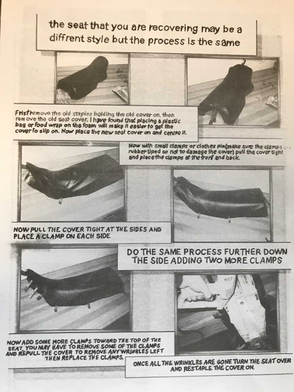 Honda GL1500 Seat Cover set GoldWing 1988-97 Aspencade SE Interstate 612B