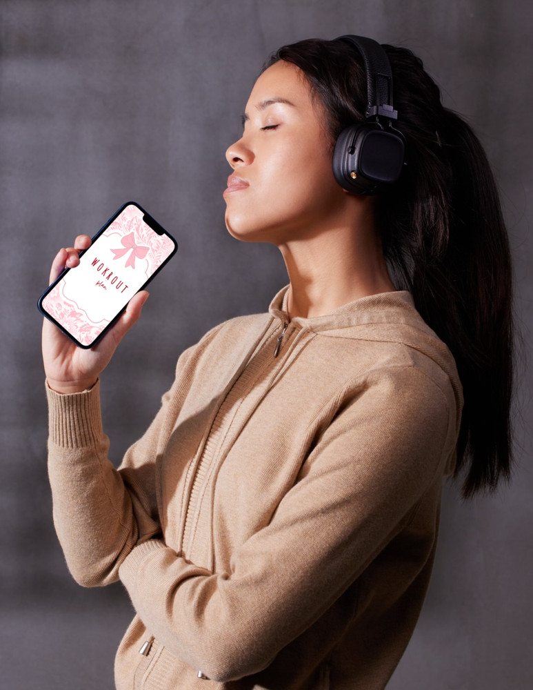 Bow Themed Workout Plan (DIGITAL DOWNLOAD) (upper & lower body)