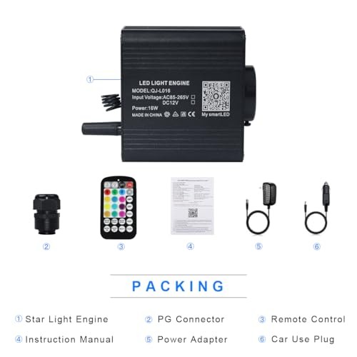 16W Twinkle+Sound Mode RGBW Light Source Engine Driver Small Size 16W Twinkle