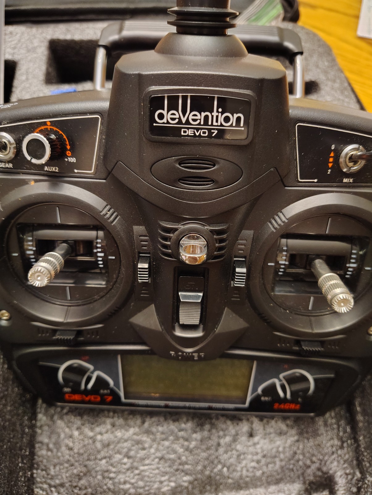 Walkera Controller, with case & extra blades (for a Rodeo 150 drone)