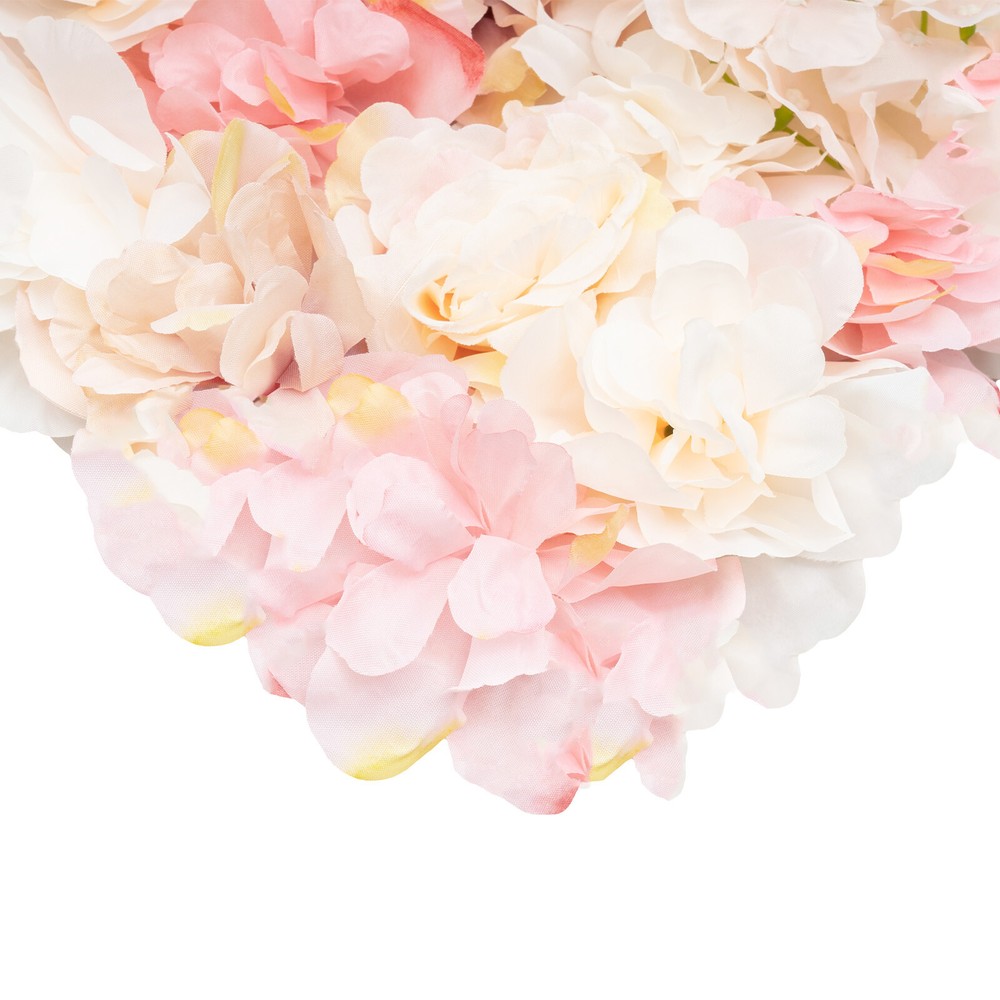 Flower Wall Panel Artificial Flower Wall Backdrop Flower Decoration 12 Pcs