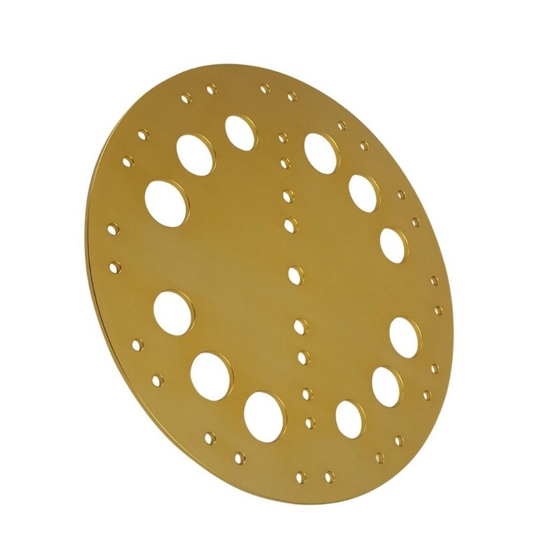 Freediving Bottom Plate Metal Diving Plate Easy Attachment Diving Accessory
