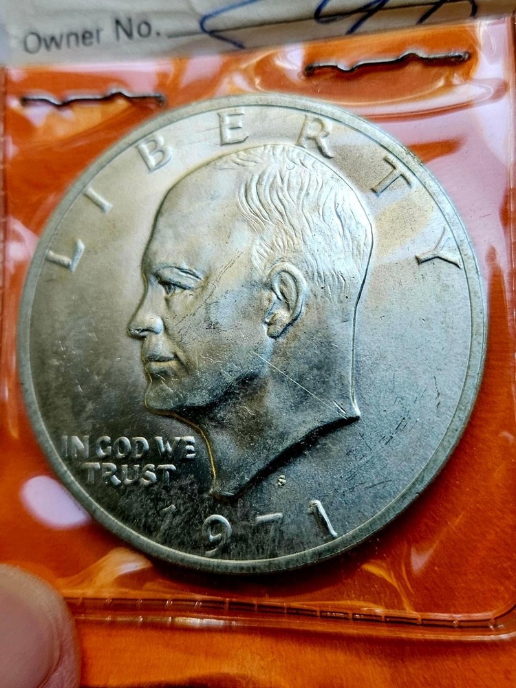 1971-S IKE $1, 40% Silver, BU