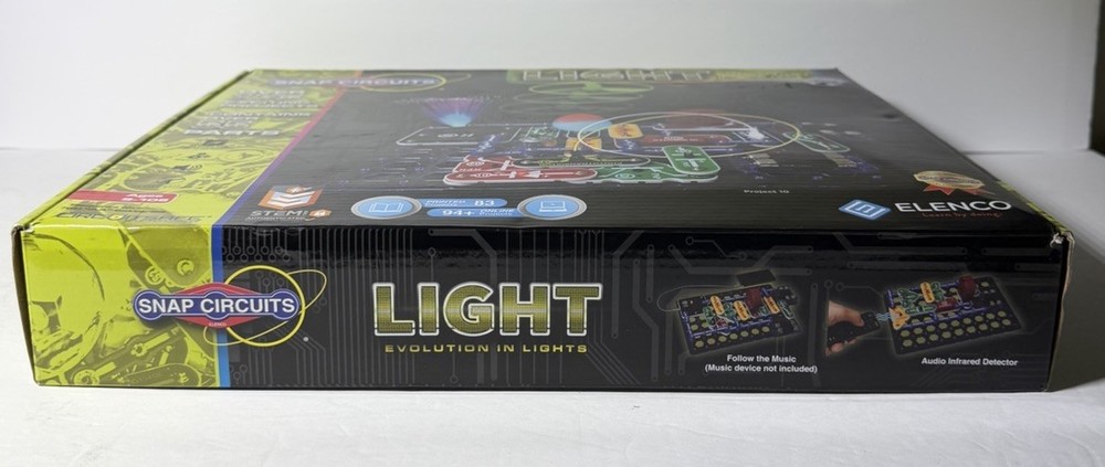 Snap Circuits LIGHT Evolution In Lights Electronics Exploration - Elenco SCL-175