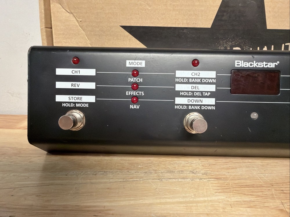 BLACKSTAR FS-10 FOOTSWITCH Mutli-function Foot controller