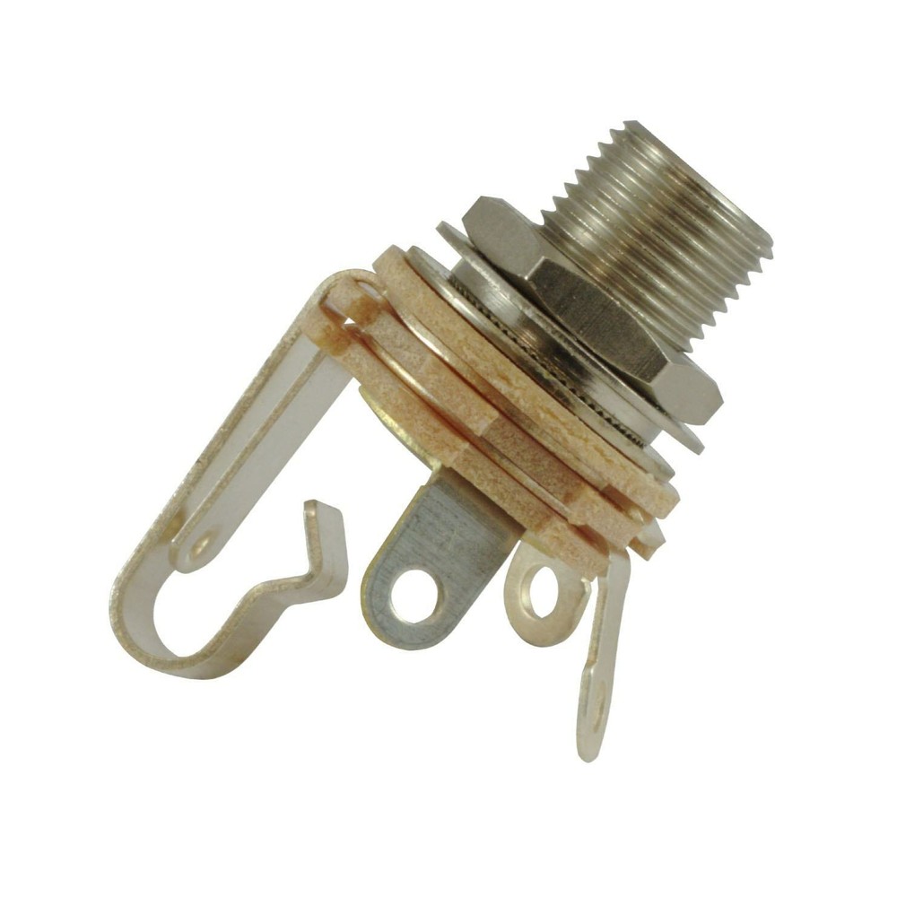 Switchcraft #L12A - 1/4" Long Mono Jack With Tip Shunt