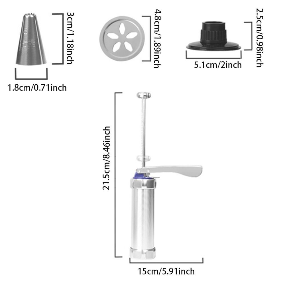 Simple operation Cookie Press Kit Spritz Cookie Maker Kit DIY Biscuit Making