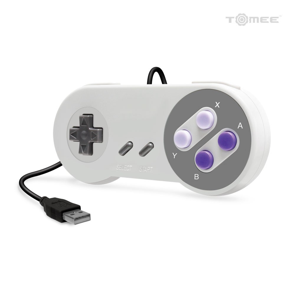 Tomee SNES Super Nintendo USB Controller -PC/ MAC