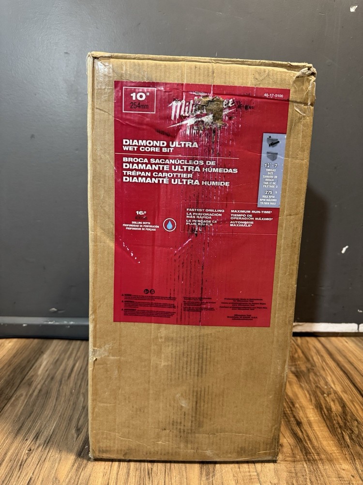 Milwaukee Core Rig Ultra Diamond Bit 10”