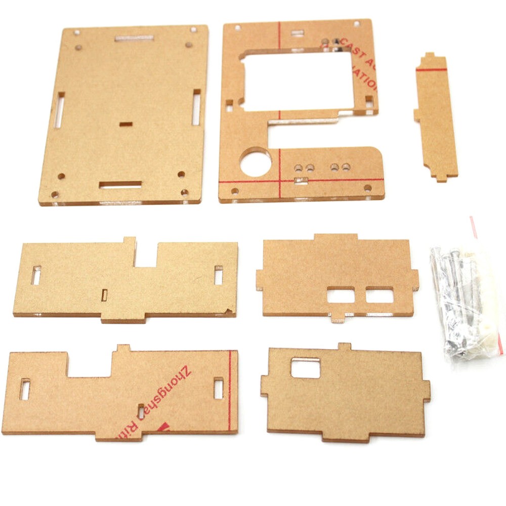 Acrylic Clear Protective Case Shell For Mega328(GM328) Transistor Diode Tester