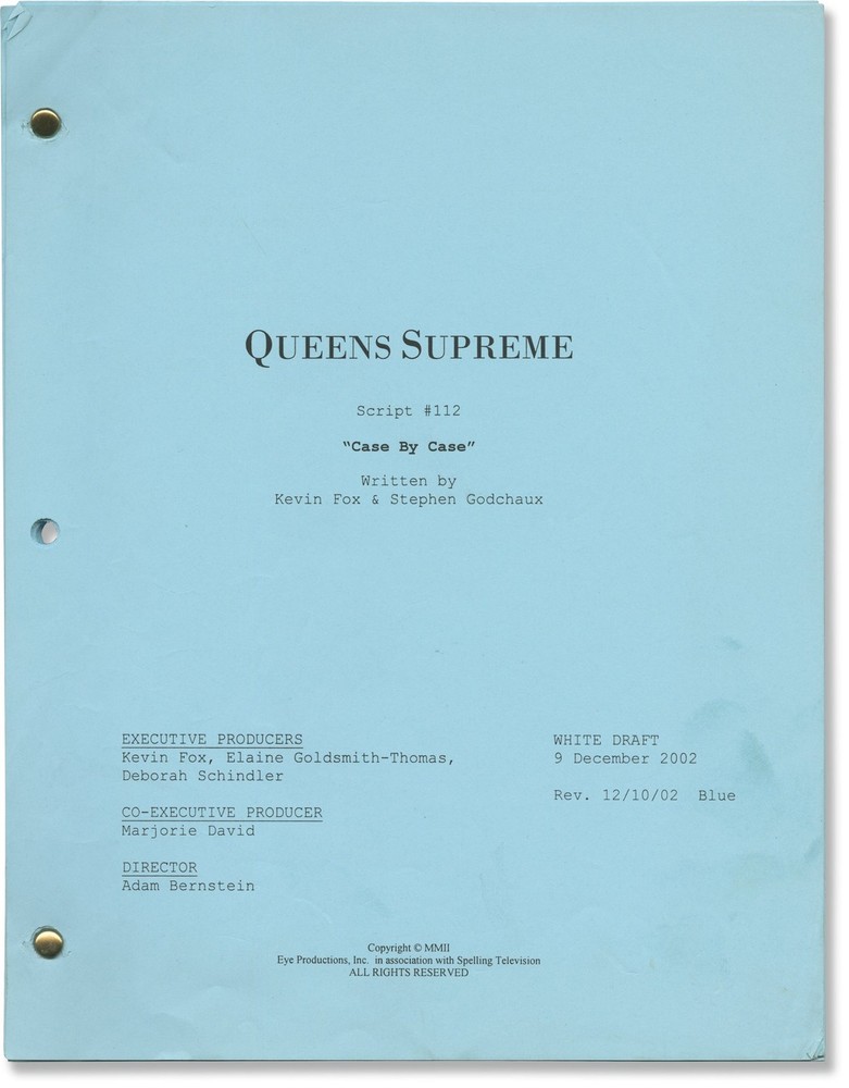 Annabella Sciorra Robert QUEENS SUPREME CASE BY CASE Original #163819