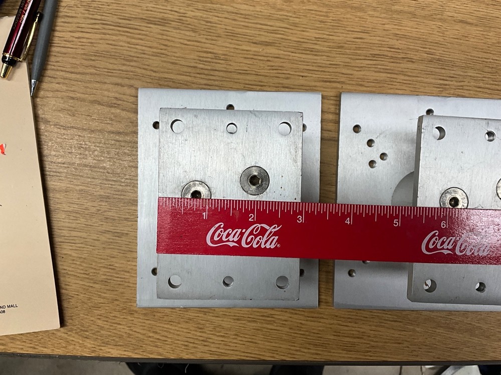 Downrigger Mounting Base Risers - 3" - Silver, Fit in Tracks - Cannon, Big Jon