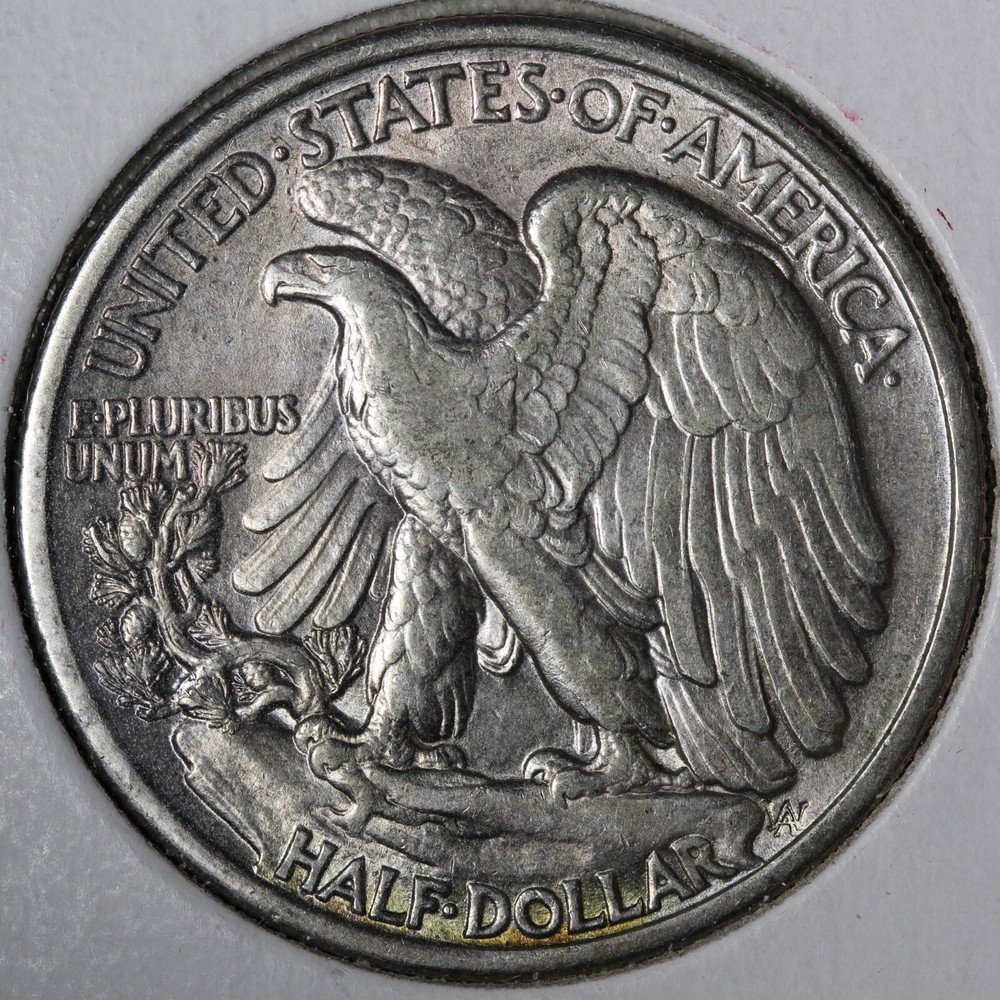 1934 Walking Liberty Silver Half Dollar AU+ E346 AZNC
