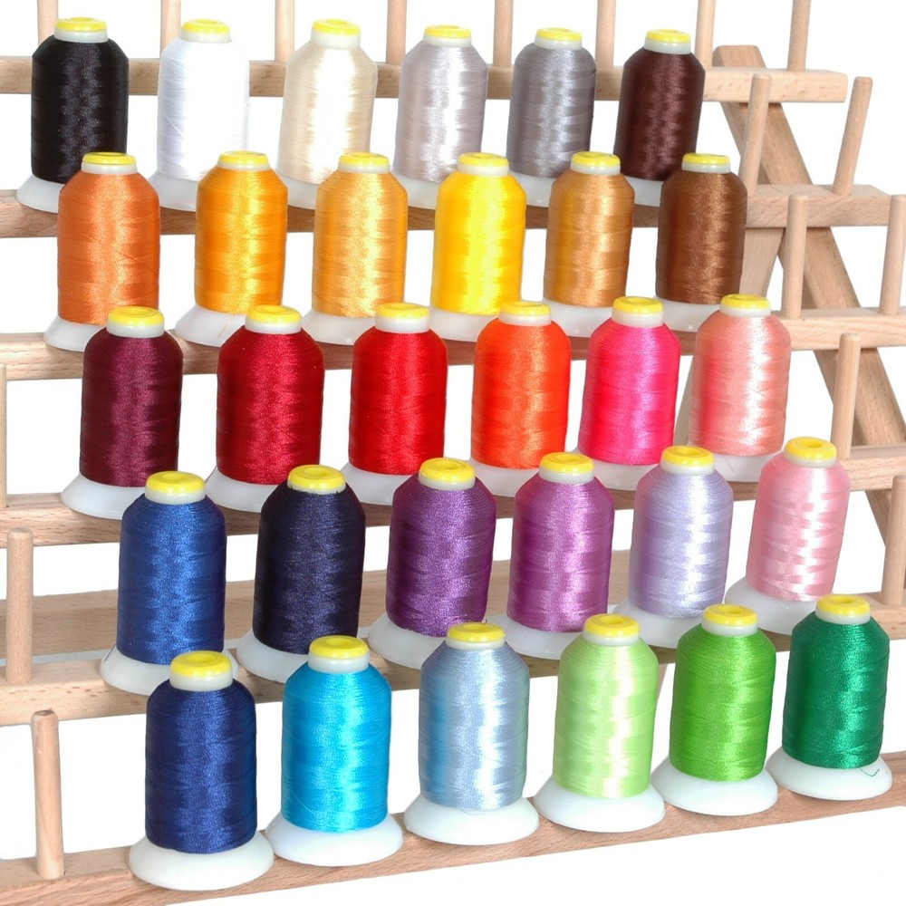 Threadart 60 Weight Micro Embroidery Thread | Fine Line Lettering & Bobbin