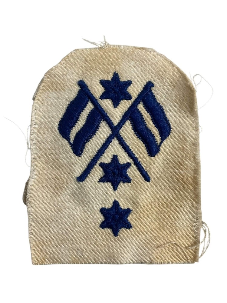 WW2 Canadian RCN Tactical Communication Operator 3rd Class Trade Patch