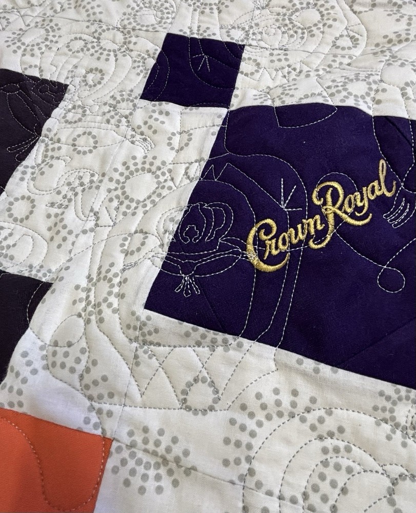 Crown Royal Patchwork Quilt Multicolor Pattern