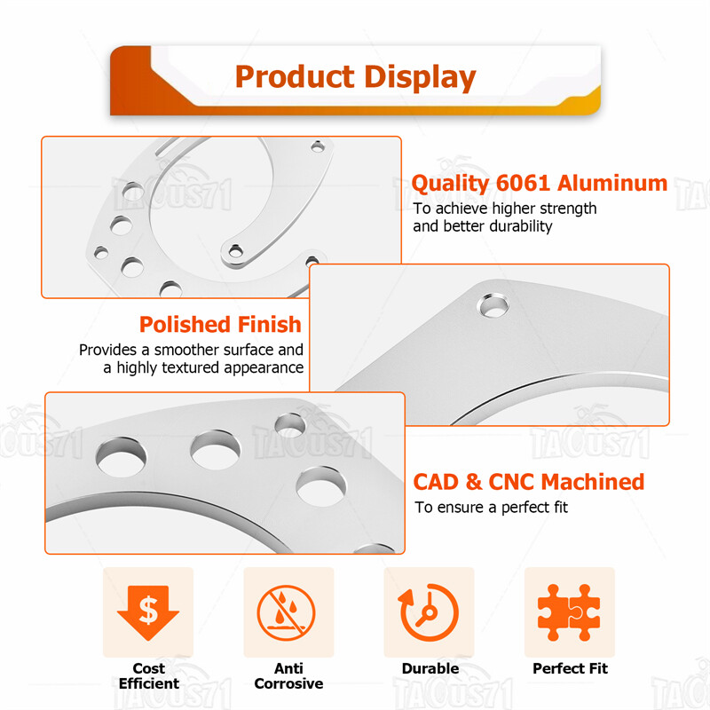 Pulley Kit For Big Block Chevy Short Water Pump 396 427 454 w/Alternator Bracket