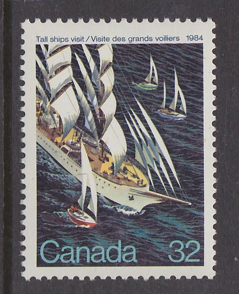 CANADA NO 1012, TALL SHIPS REGATTA,  MINT NH