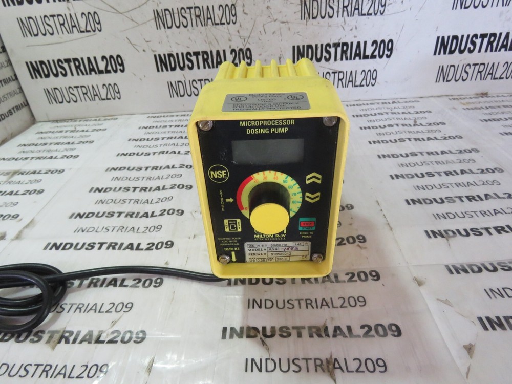 MILTON ROY PUMP A941-155S USED